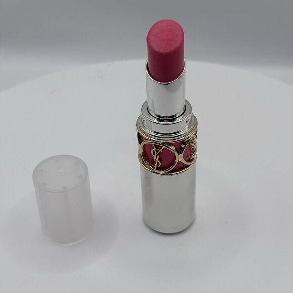 Yves Saint Laurent~Volupte Tint-In-Balm #11  FULL SIZE Clear Cap Rare New Fucsia - Picture 6 of 8